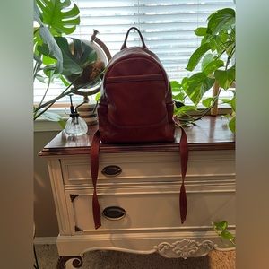Frye Leather Backpack
